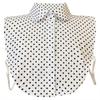 Fake Collar, Women'S Shirt, Fake Collar, Black And White Polka Dot Doll Collar, Bottom Inside, Shirt Collar.