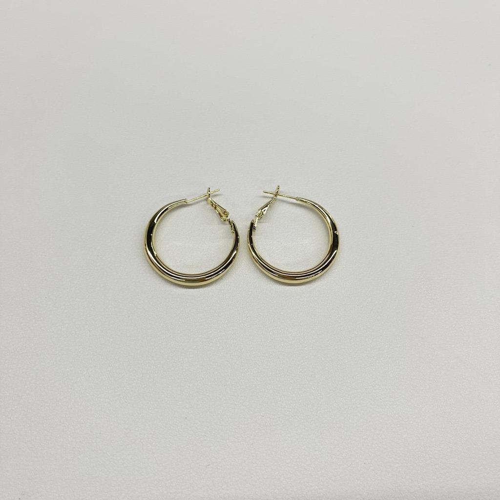 Unique Twisted Irregular Ear Hoops: 2024 French Style Women's Earrings