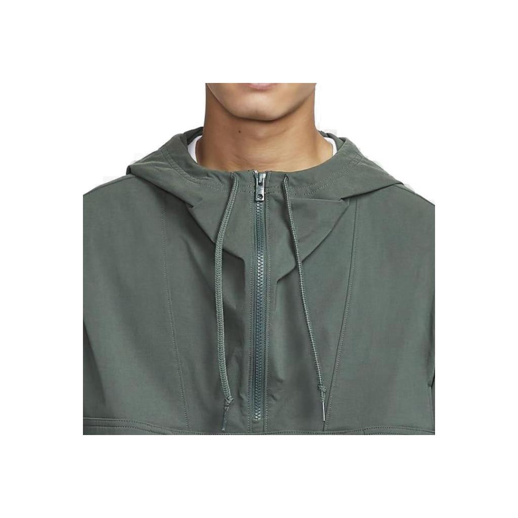 Nike SB Letter Print Versatile Casual Hooded Long Sleeve American Sweatshirt Unisex sweatshirt Green FV7344-338