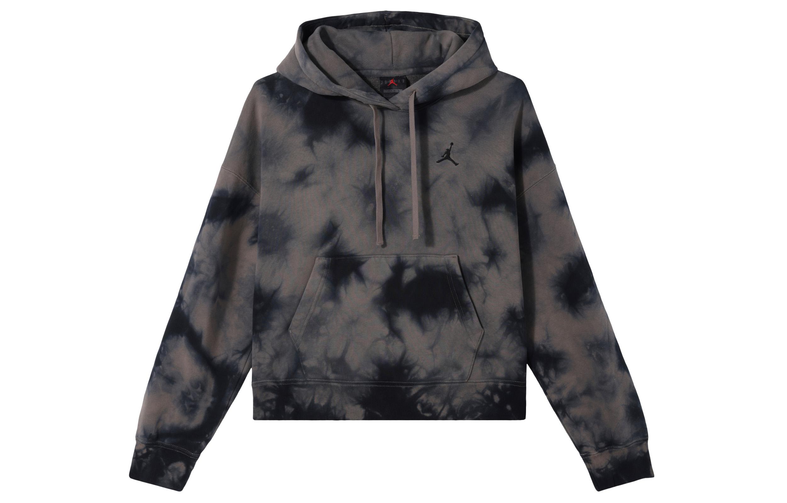 Jordan Sweatshirts Women s Olive Gray Hooded Thickened Regular DM5239-040 M