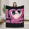 Alien Stage Ivan I Love My Girlfriend Blankets Flannel Summer Air Conditioning  Ultra-Soft Throw Blankets for Bedroom Bedspreads