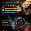 New Bulit-in GPS Outdoor Smart Watch Men Flashlight compass BT call Heart rate 10ATM Waterproof  Sports Smart watch