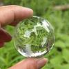 1PC Crystal Sphere Photography Props Clear Reflective Glass Ball Decor Crystal Ball