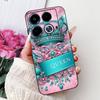 For Cover Infinix Note 40 40x 40Pro Plus Note40 Pro+ Phone Case Colorful Flower Butterfly Lxuru Women Fashion Soft Siliocne Etui