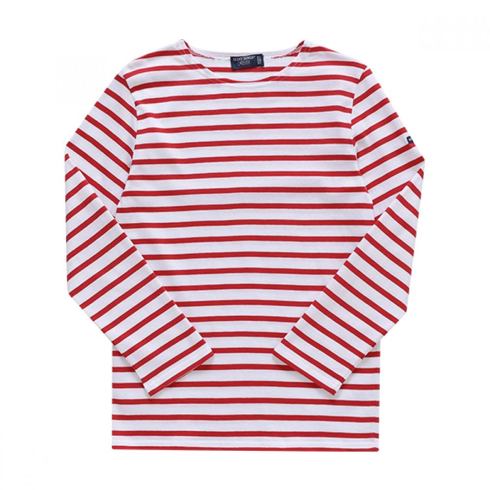 

Детская футболка с длинным рукавом Saint James Kids Modern Stripe 2066 Neige Tulipe 2066 NEIGE TULIPE (16A)