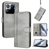 For Xiaomi 15T Pro Cases Wallet Stand Retro Texture Leather Phone Cover with Lanyard
