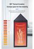 Pagoda-Shaped Folding Steam Sauna: Single-Person Home Sweat Room for Postpartum Use