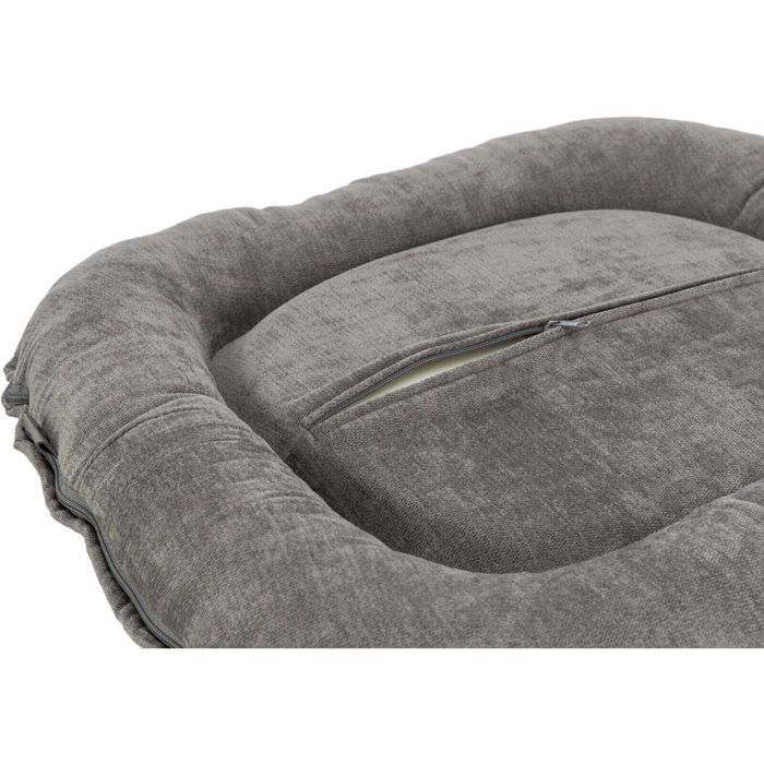 Coussin orthopédique - TRIXIE - Vital Lennox - Gris - 110x85 cm - Déhoussable