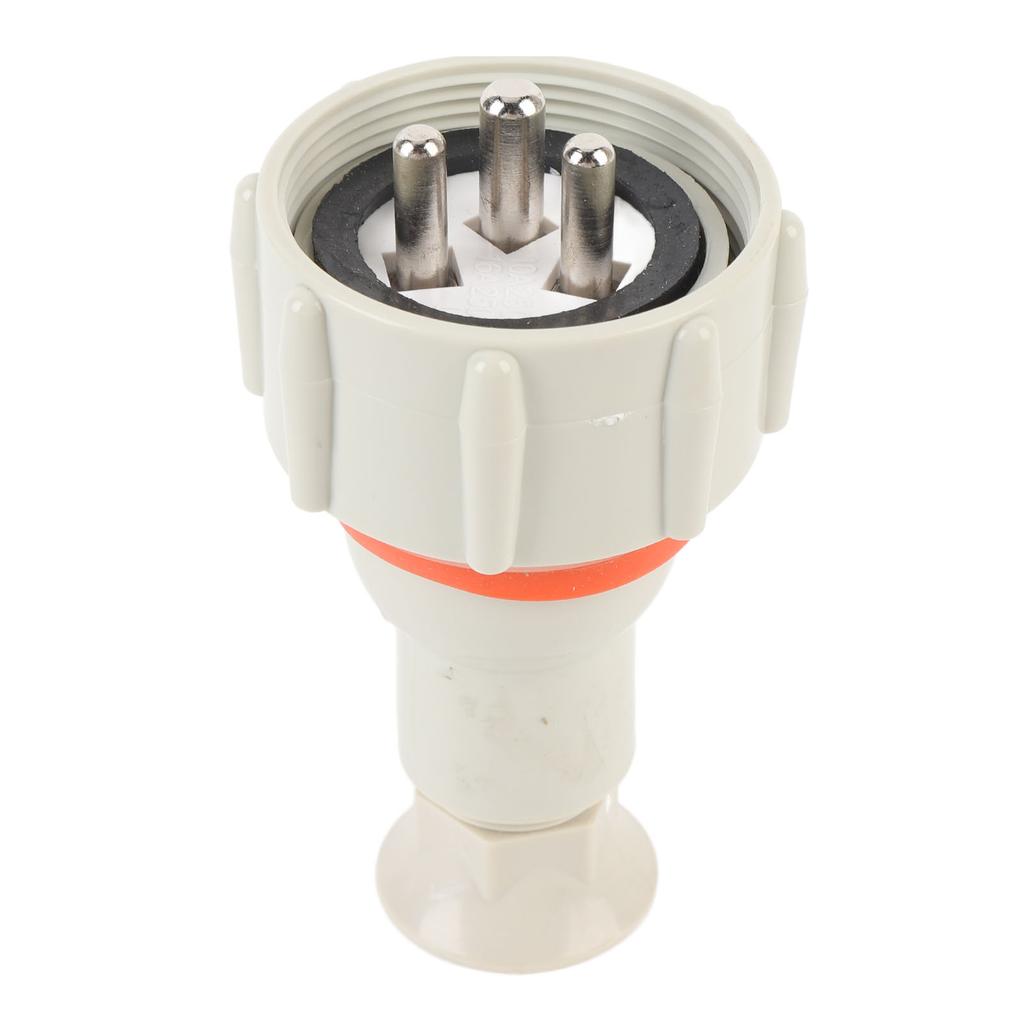 Plug Marinho Nylon Impermeabilização Alta Condutividade Elétrica Segurança Aprimorada Conector de Alimentação para Barco 3 Pinos para Convés de Cabine