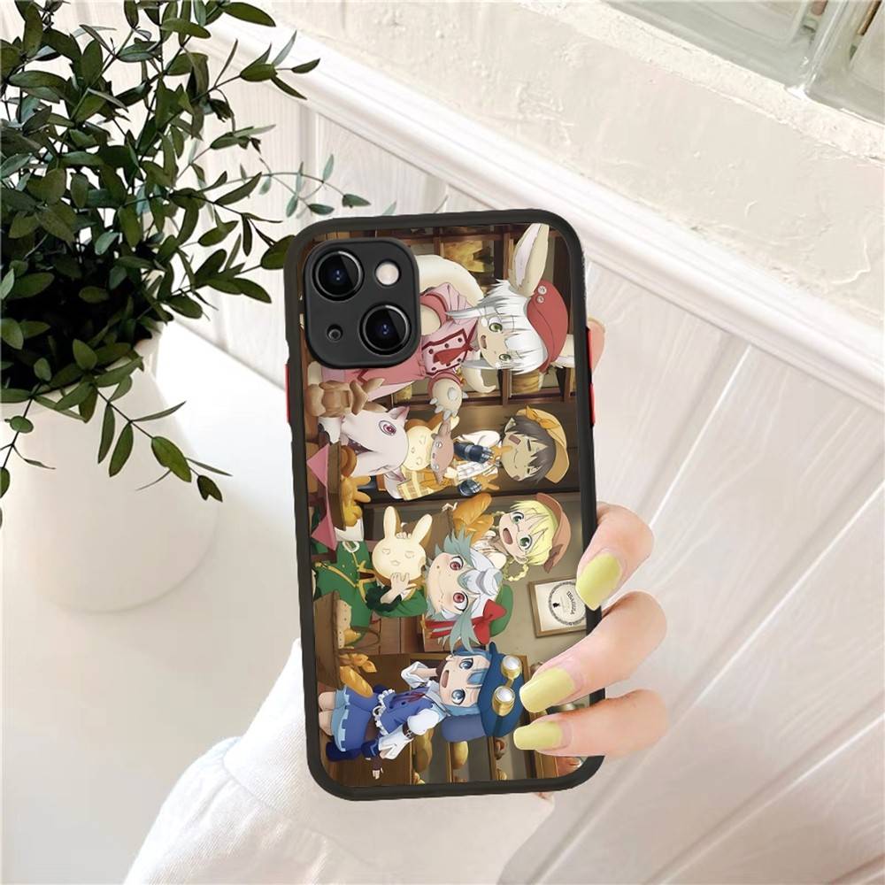 Made in Abyss Anime Phone Case for iPhone 14 11 12 13 Mini Pro Max 8 7 Plus X XR XS MAX Translucent Matte Cover