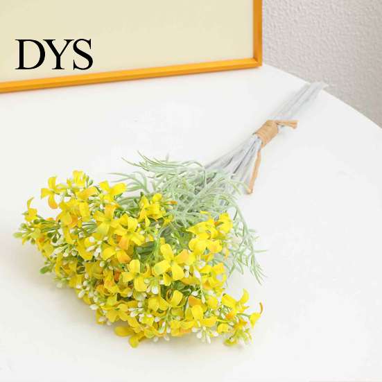 Silk Lilac Stems for Vase Arrangement Artificial Orange Jasmine Flowers, Realistic Murraya Paniculata Flower Bouquets, Cream Style Home Aesthetic