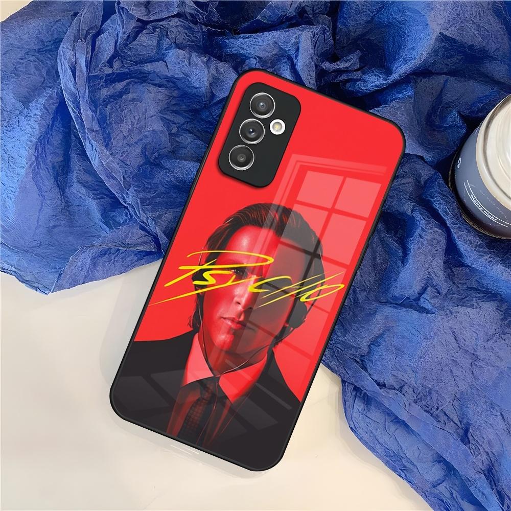 A-Amerikaner P-Psychos Handyhülle für Samsung Galaxy S26 S25 S24 S30 S21 S23 S20 S22 Fe Pro Edge Ultra Plus Glas Hülle