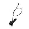 For BMW X3 2011-2017 Hood Release Cable Black Hard Construction Precision Fit Smooth Operation Easy Installation