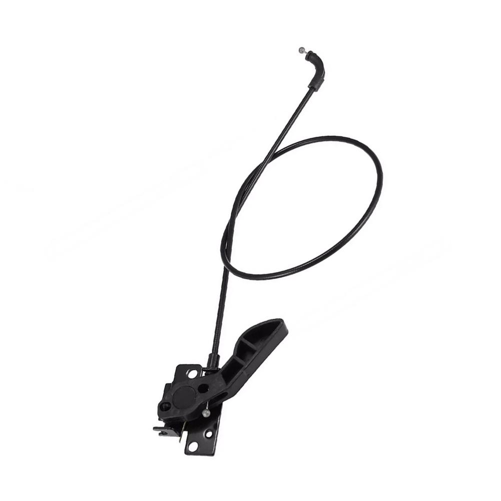For BMW X3 2011-2017 Hood Release Cable Black Hard Construction Precision Fit Smooth Operation Easy Installation