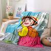 1PC Heidi Alps Cartoon Patterned Flannel Blanket Suitable For All Seasons for Home Decor Warmth and Comfort Gifts Holiday Present