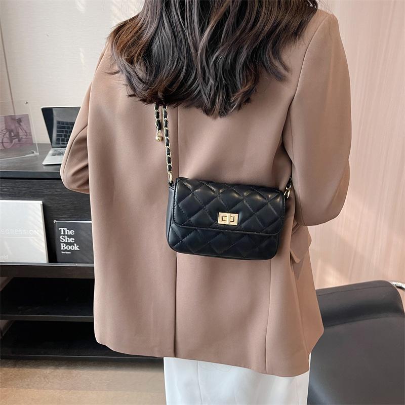 New JANE KLAIN PU Shoulder Bag, Crossbody Bag Regular Women's Black/Ecru JK-BA1870