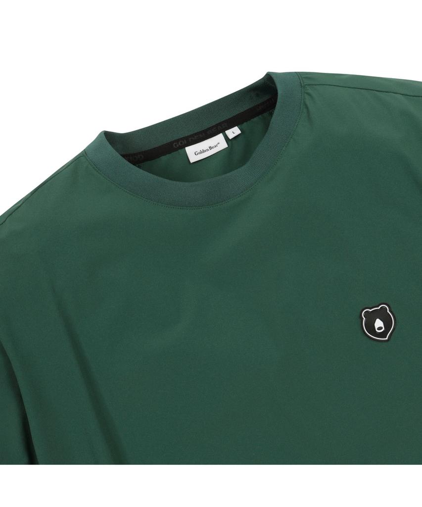 Goldeunbeeo Stretchable Woven Crewneck Sweatshirt_G4Tam25141Grx
