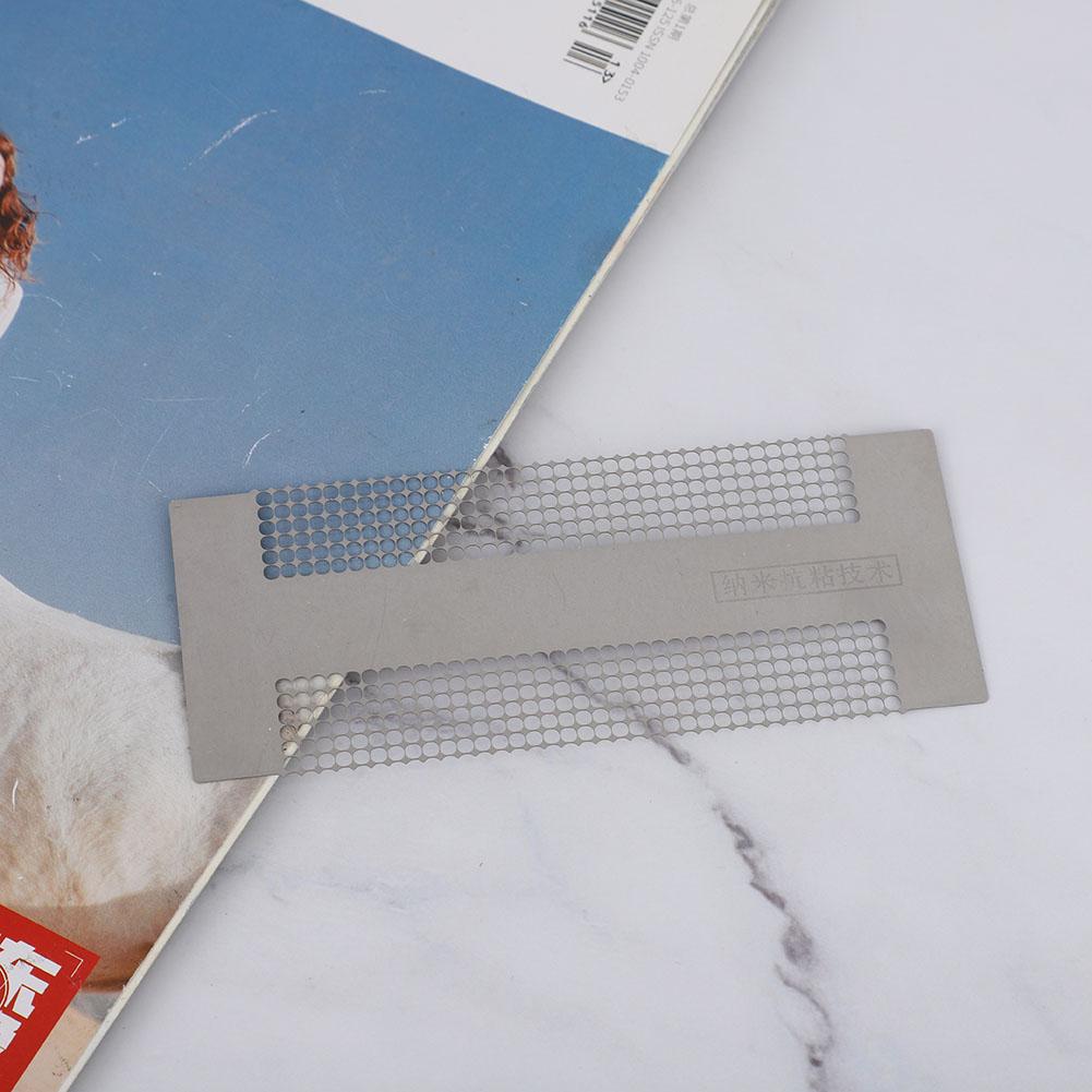 432 Holes Diamond Painting Ruler Metal Diamond Embroidery Mesh Ruler Auxiliary Dot Tools