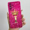 Phone Case for Samsung Galaxy A72 A52 A52S 4G 5G Liquid Silicone Soft Shockproof Lens Protective Cover Luxury Crown Letter Cases