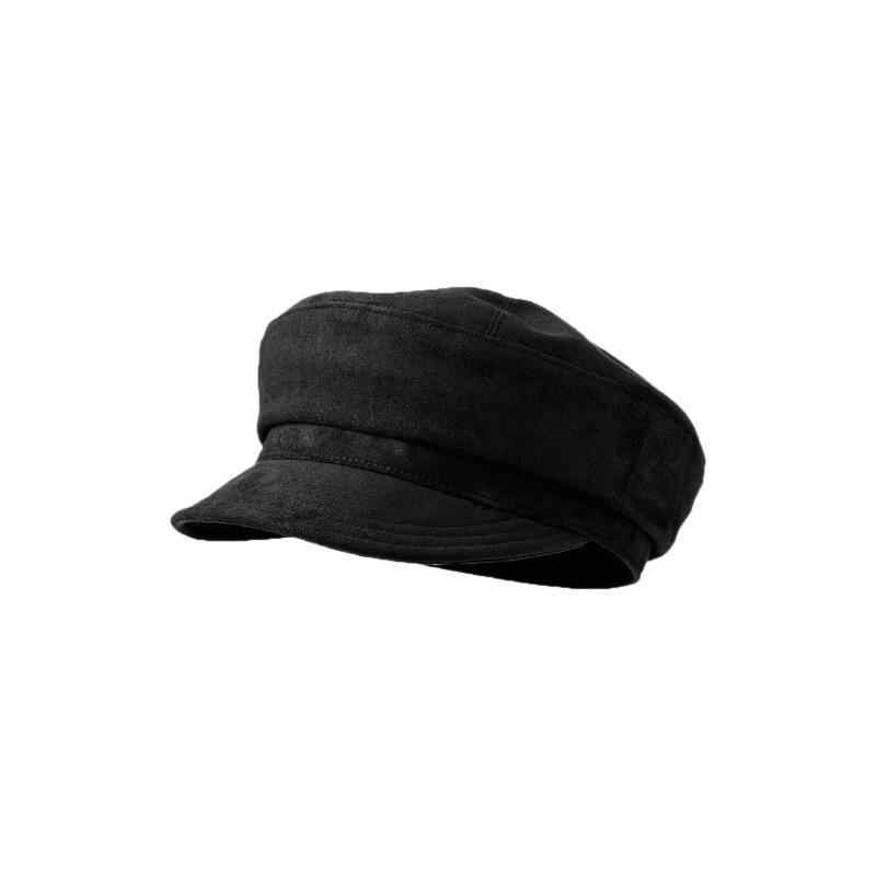 25 Early autumn new beret children's versatile solid color show face small atmosphere painter hat newsboy hat tide