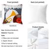 Retro Speaker Piano Rock Cushion Cover Premium Comfort Reversible Pillow Cover - Dual - Use Design for Home & Car