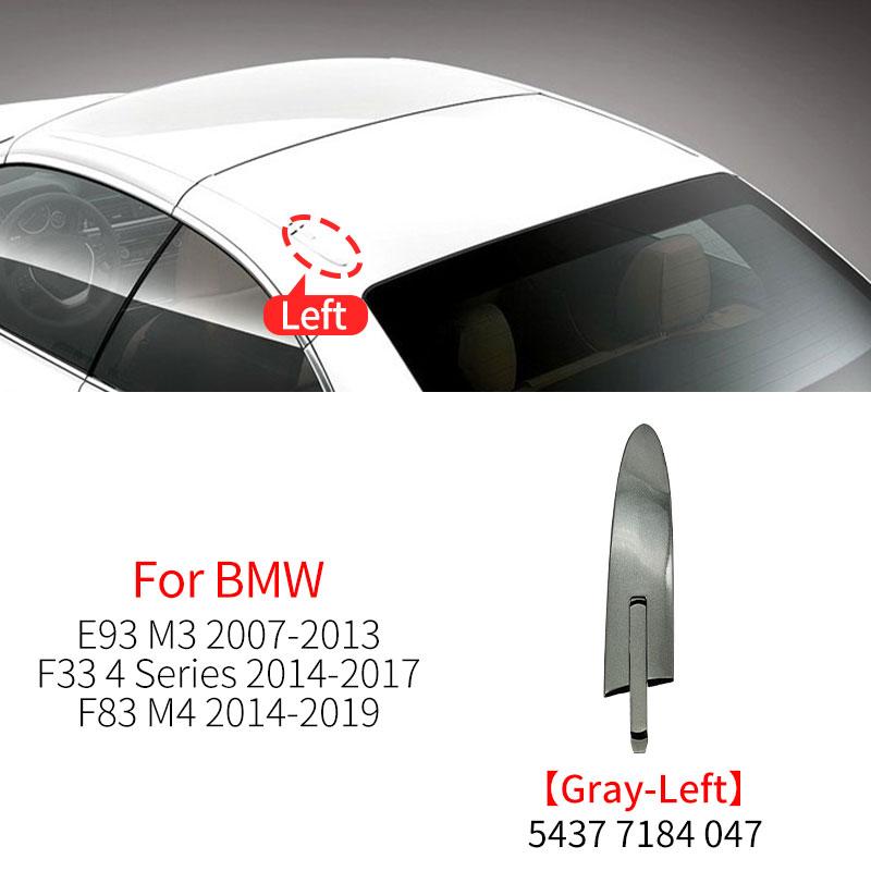 For BMW 3 4 Series 430 M3 M4 Convertible Roof Top Decorative Trim Strip Cover Cap Lid Accessory For BMW E93 F33 F83 54377184048