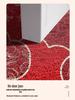 Red Coil Entrance Floor Mat - Cuttable, Dirt-Resistant Carpet for Hallways and Celebrations