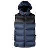 Men's Casual Loose Color-blocked Cotton Warm Jacket, Men's Double-sided Wearable, Detachable Cap Sleeveless Vest Jacket