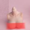 Toy Hobby [TOYBARJAPAN] 1/6 Scale Action Figure Fits Worldbox AT201, AT202, and AT203 E-Cup Pale Skin Female Large Bust Part (Body Not Included)