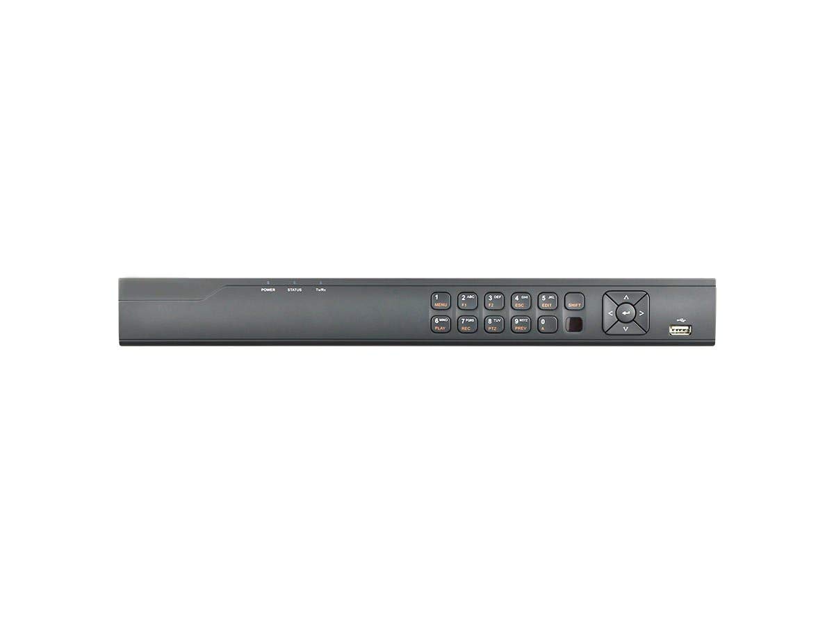 

Monoprice 16CH DVR 5 in 1 Channels Max 3MP Compatible Max 2CH 4MP IP Camera Max 4K HDMI HD-TVI H.265+ 1-4 HD-TVI (3840X2160)