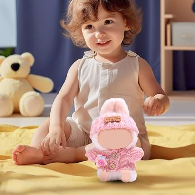 Vestiti per Bambole Set Carino Maglione Cappello per Bambole La Bubu da 17 cm Abbigliamento di Ricambio Outfit per Feste a Tema e Servizi Fotografici