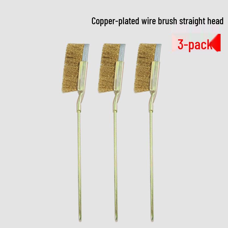 Stainless Steel Wire Brush with Handle - Rust Remover and Barbecue Grill Cleaner