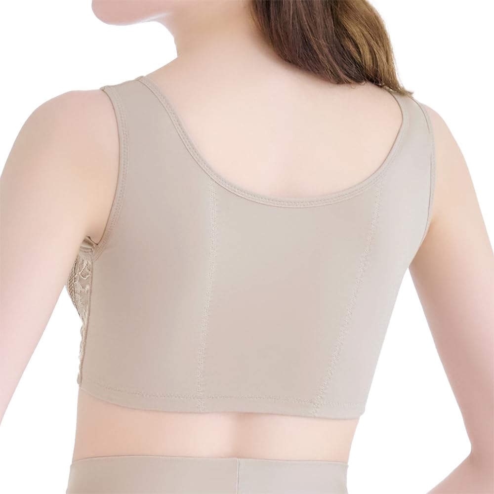 New shaping cotton blend catcher cup lace bra M [Bradelis York] Non-wired bra, 24, taupe,