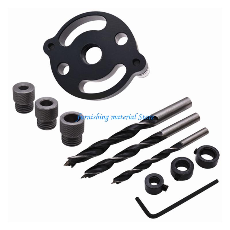 Y5GD Woodworking Drilling Locator Puncher Tools Doweling Jig Drilling Guide Locator