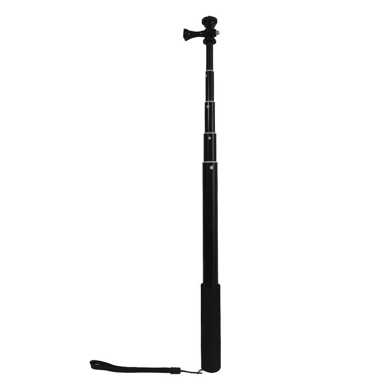 1.5m Telescopic Aluminum Selfie Stick with Fill Light and Makeup Holder