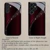 Wave pattern glass phone case suitable for Samsung Galaxy S26 S25 S24 S23 S22 S20 FE Ultra Plus anti drop back cover