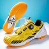 Badminton shoes couple sports shoes professional beef tendon sole anti-skid training lightweight double rotating buckle high-quality sports shoes