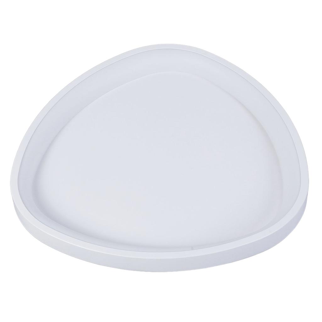 Ceiling Light Modern Dimmable Minimalist 3 Color Temperature Oval Triangle LED Flush Mount Ceiling Light with Remote