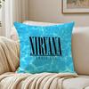 band grunge NNirvana Cushion Cover Pillowcase Antidustmite living Room Sofa Decor Cushion Room