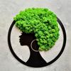 Woman with Afro - Moss Hair