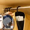 Waterproof Hide Pocket Safe Zipper Pouch Valuables Storage Bag Under Hanging Clothes