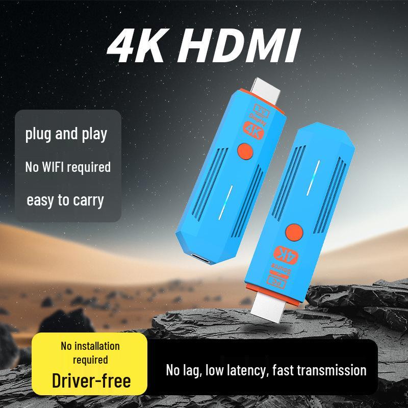 4K HDMI Wireless Transmitter & Receiver 50M Portable Extender