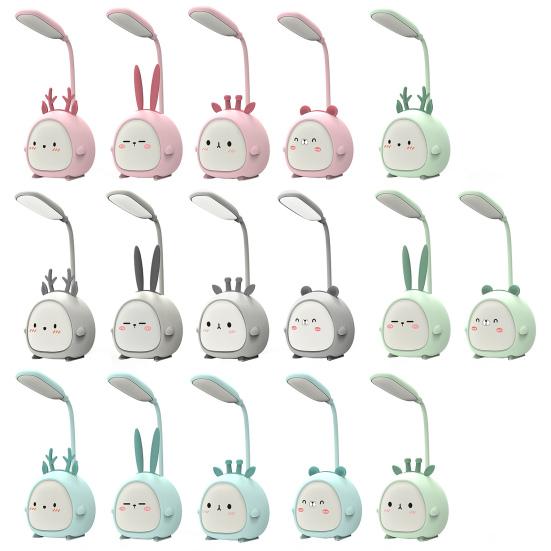 Schreibtischlampe Mehrzweck-Schreibtischlampe, entzückende Augenschutzlampe für den Haushalt, Mini-USB-Lampe mit drei Gängen zum Lesen