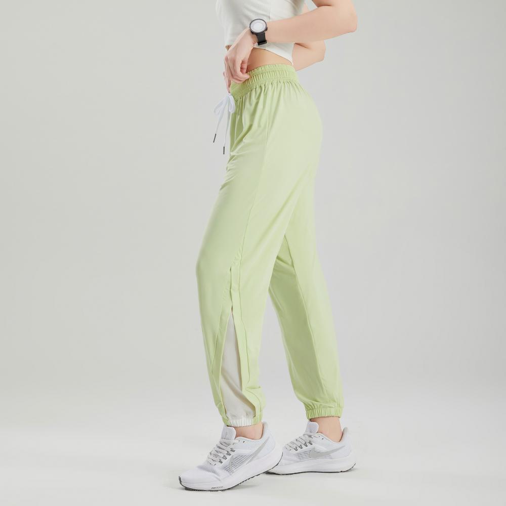 Women's Quick-Dry Mesh Workout Pants - Outdoor Ice Silk Yoga, Running, Dance Training Leggings