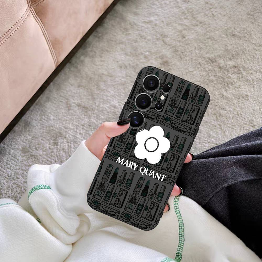 Fashion M-Mary-Q-Quants Phone Case For Samsung S 20 21 22 23 lite plus ultra Clear Mobile Cover Funda