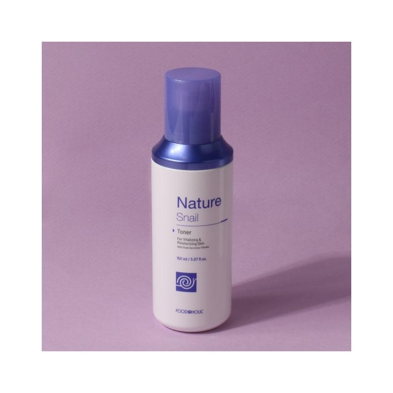 

Foodaholic Nature Snail Toner 150ml / Snail Mucus Skin Nourishing Toner