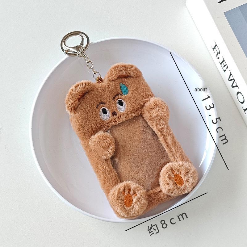 Cinnamoroll & My Melody Plush Card Holder - Ideal for Campus Meal, Bus Pass, ID, or Photos