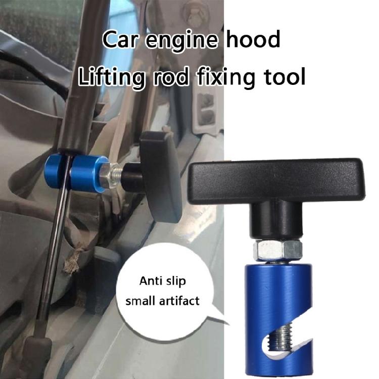 Car Engine Hood Support Rod Retainer Anti-Slip Lift Rod Holder Auto Hood Support Fixing Tool Hood Strut Clamp Lift Tool