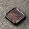 Chinese Style Color-Changing Wooden Tea Coaster