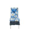 Four Seasons Printed Chair Cover One-piece Dining Chair Cover One-piece Dust Cover All-inclusive Elastic Skirt Household Chair Cover